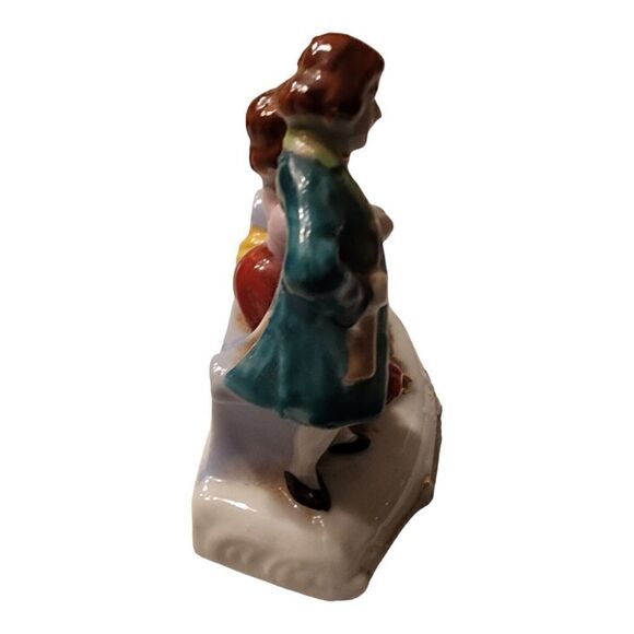 😄Pick 3:Made In Occupied Japan Colonial Man & Woman with Violin Porcelain 3.5" - Picture 4 of 4
